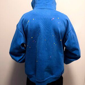 🔥 TC Blue Spider Hoodie – Size Large 🔥